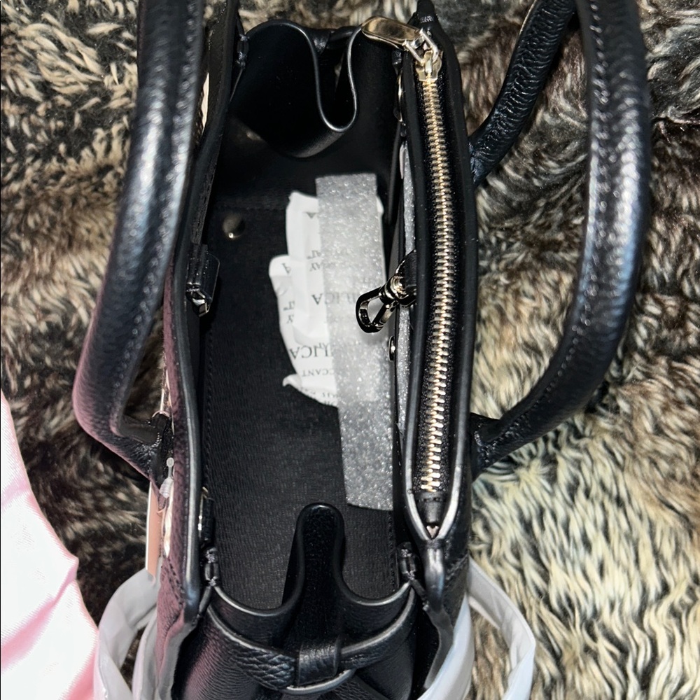 NWT 🎉HP🎉 Kate Spade Mini Woven Crossbody Satchel - Picture 8 of 10